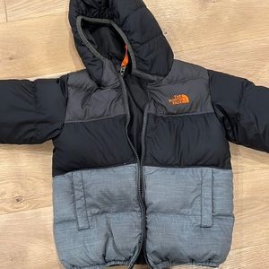 The North Face 550 Goose Down Puffy Reversible Jacket - Kids